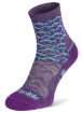 Damskie skarpety trekkingowe Hike Lightweight Merino Performance 3/4 Crew purple/aqua Bridgedale