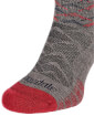 Męskie skarpety trekkingowe New Hike Lightweight Merino Performance 3/4 Crew brown/dark red Bridgedale