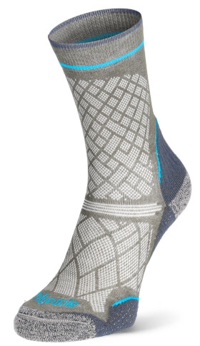 Męskie skarpety trekkingowe Hike Ultra Light T2 Coolamx Performance Boot grey/dark grey Bridgedale