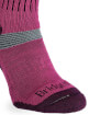 Damskie skarpety narciarskie Ski Cross Country Merino Performance Boot berry/plum Bridgedale