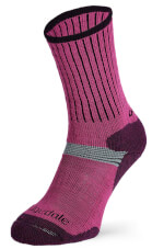 Damskie skarpety narciarskie Ski Cross Country Merino Performance Boot berry/plum Bridgedale