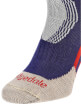 Męskie skarpety narciarskie Ski Easy On Merino Endurance Pattern navy/sand Bridgedale