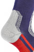Męskie skarpety narciarskie Ski Easy On Merino Endurance Pattern navy/sand Bridgedale
