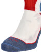 Męskie skarpety narciarskie Ski Mid Merino Endurance Pattern white/blue Bridgedale
