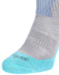 Damskie skarpety narciarskie Ski Midweight Merino Performance Pattern lilac/blue Bridgedale