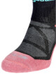 Damskie skarpety narciarskie Ski Midweight Merino Performance Pattern black/coral Bridgedale