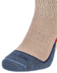 Męskie skarpety narciarskie Ski Midweight+ Merino Performance sand/blue Bridgedale