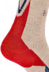 Męskie skarpety narciarskie Ski Midweight+ Merino Performance sand/blue Bridgedale