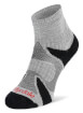 Skarpetki do biegania Trail Sport Lightweight Merino Cool Ankle silver/black Bridgedale
