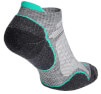 Damskie skarpety trekkingowe Ultra Light T2 Merino Performance Low grey/surf Bridgedale