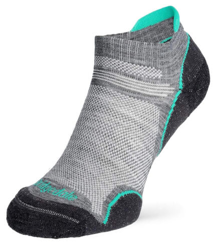 Damskie skarpety trekkingowe Ultra Light T2 Merino Performance Low grey/surf Bridgedale