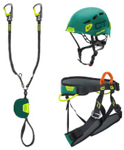 Zestaw wspinaczkowy Via Ferrata Kit Plus E-Compact Climbing Technology