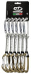 Zestaw ekspresów Aerial Pro Set DY HC 12cm 6szt. silver/hard coating Climbing Technology
