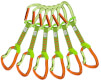 Zestaw ekspresów Nimble Fixbar Set NY 12cm x6 orange/green  Climbing Technology
