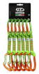 Zestaw ekspresów Nimble Fixbar Set NY 12cm x6 orange/green  Climbing Technology