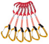 Zestaw ekspresów Fly Weight Evo Set 12cm x6 red/gold Climbing Technology