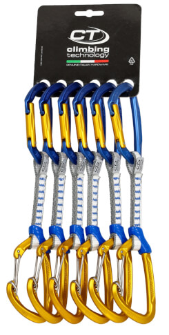 Zestaw ekspresów Berry Set DY 12cm blue/ocher Climbing Technology