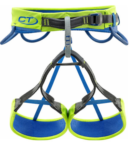 Uprząż wspinaczkowa Quarzo S green/blue Climbing Technology