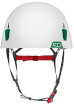 Kask na via ferraty Moon white/green Climbing Technology