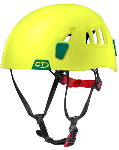 Kask na via ferraty Moon lime/green Climbing Technology