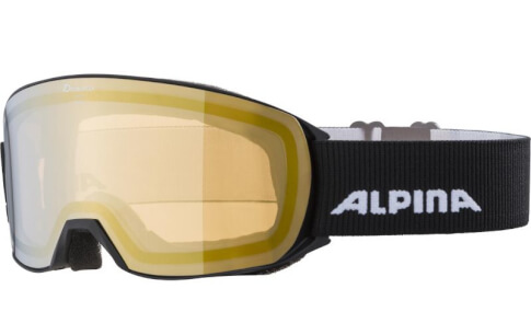 Gogle narciarskie M40 Nakiska black szkło HM gold Alpina