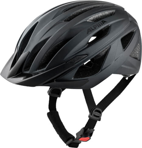 Kask rowerowy Parana black matt Alpina