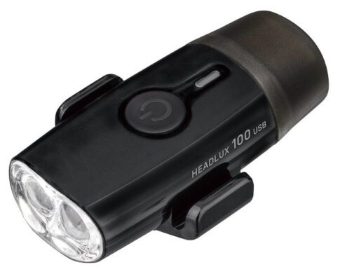 Lampa przednia Headlux 100 USB black Topeak