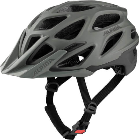 Trwały kask rowerowy Mythos 3.0L.E. coffee grey matt Alpina