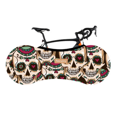 Podróżny pokrowiec rowerowy mexican skull Flexyjoy