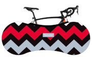 Podróżny pokrowiec rowerowy red-black-grey Flexyjoy