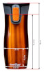 Kubek termiczny West Loop Gemini granat mat 470ml Contigo