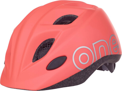 Kask rowerowy dziecięcy ONE Plus fierce flamingo Bobike