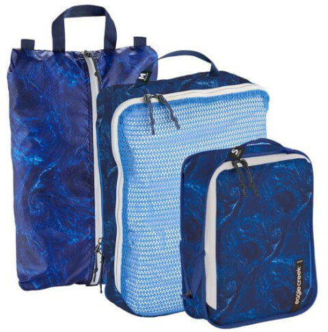 Podróżny zestaw pokrowców na odzież Pack It Essentials Set ocean Eagle Creek