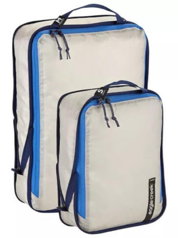 Podróżny zestaw pokrowców na odzież Isolate Compression Cube Set S/M blue Eagle Creek