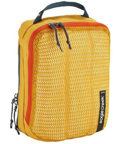 Pokrowiec na odzież Reveal Clean Dirty Cube S yellow Eagle Creek