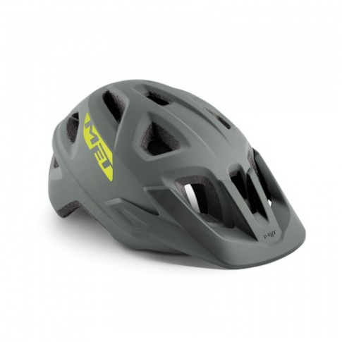 Kask rowerowy Echo szary matowy Met