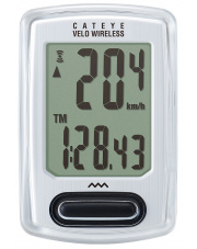 Licznik rowerowy Velo Wireless CC-VT230W biały Cateye
