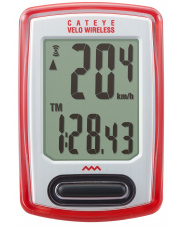 Licznik rowerowy Velo Wireless CC-VT230W czerwony Cateye