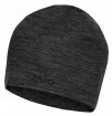 Męska wełniana czapka Hals Typo Merino Beanie black Zajo