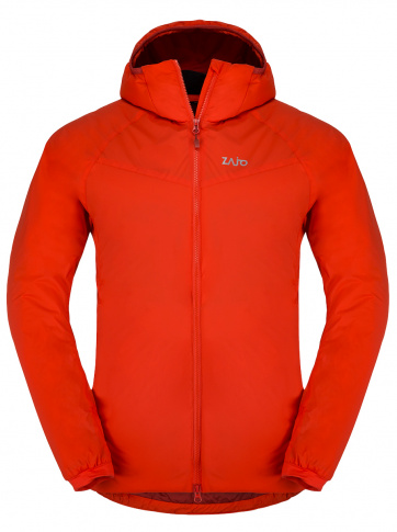 Izolowana kurtka zimowa męska Narvik Jkt red Zajo