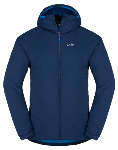 Izolowana kurtka zimowa męska Narvik Jkt estate blue Zajo