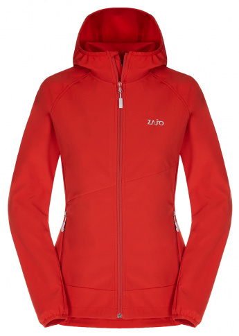 Softshell damski Dakota W Jkt racing red Zajo