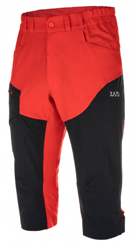 Spodnie trekkingowe Magnet 3/4 Pants racing red Zajo
