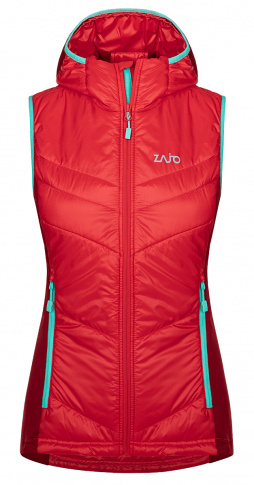 Damski ocieplacz kamizelka Rossa W Vest red Zajo
