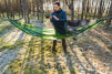 Lesovik hamak z moskitierą Draka treetop green