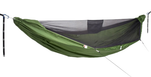 Lesovik hamak z moskitierą Draka treetop green