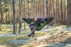 Lesovik hamak z moskitierą Draka treetop green