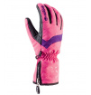 Damskie softshellowe rękawice narciarskie Escova pink Viking