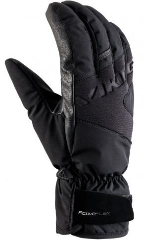 Męskie rękawice alpejskie Granit black Viking
