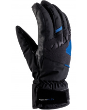 Męskie rękawice alpejskie Granit black-blue Viking